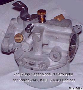 Carburetor For Kohler John Deere 110 112 210 212 Tractor Carb 14 16 Horse Engine